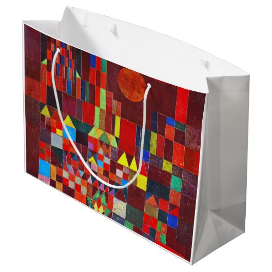 Castle and Sun, Paul Klee Groot Cadeauzakje (Achterkant Gekanteld)