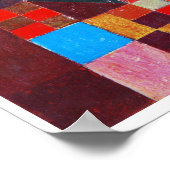 Castle and Sun, Paul Klee Poster (Hoek)