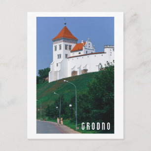 Castle Belarus Grodno Cityscape City Architecture Briefkaart