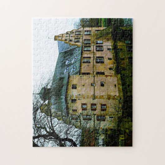 Castle Bodelschwingh Geramny. Legpuzzel (Verticaal)