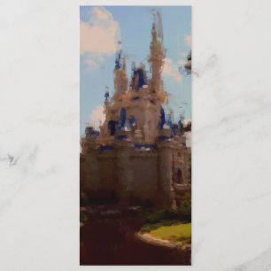 Castle Bridal Shower-uitnodiging Kaart