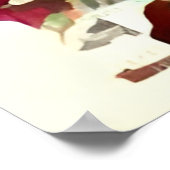 Castle by the Zee Italië Art Print (Hoek)