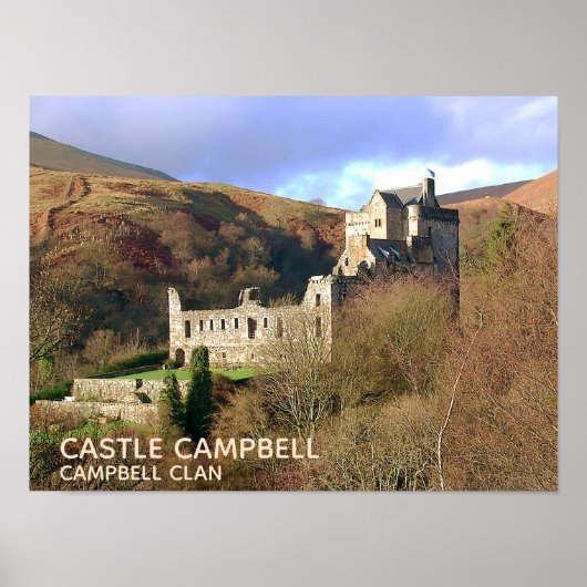 Castle Campbell - Poster Campbell Clan (Voorkant)