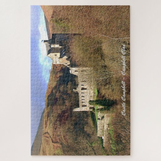 Castle Campbell - Scottish Campbell Clan Legpuzzel (Verticaal)