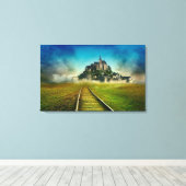 Castle Canvas Afdruk (Insitu (Houten vloer))
