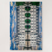 Castle (chateau) de Chenonceau. Frankrijk. Legpuzzel (Verticaal)