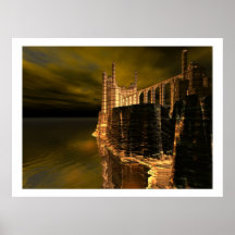 CASTLE CLIFF PRINT