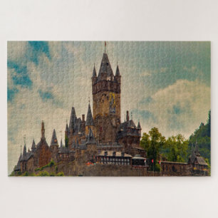 Castle Cochem Mosel Reichsburg. Legpuzzel