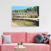Castle Combe, vue impression de toile (Insitu(Salon))