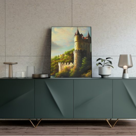 Castle Digital Fantasy Art Poster #10