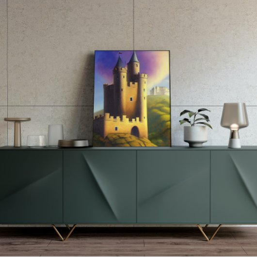 Castle Digital Fantasy Art Poster #14