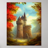 Castle Digital Fantasy Art Poster #15 (Voorkant)