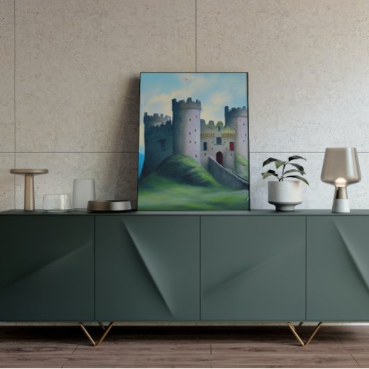 Castle Digital Fantasy Art Poster #16