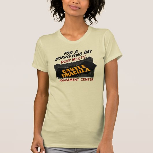 Castle Dracula Wildwood NJ T-shirt (Voorkant)