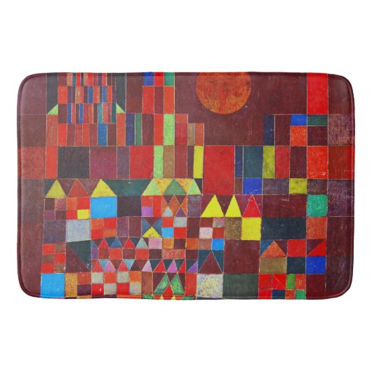 Castle en Sun, Paul Klee Badmat (Voorkant)