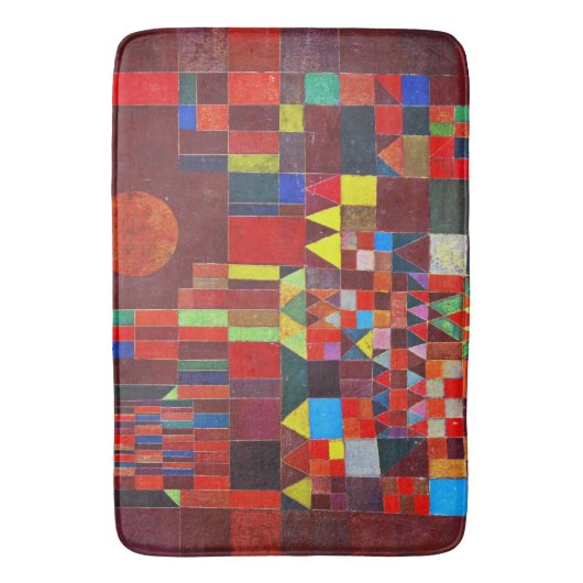 Castle en Sun, Paul Klee Badmat (Voorkant Verticaal)