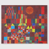 Castle en Sun, Paul Klee Cadeaupapier (Vlak)