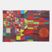 Castle en Sun, Paul Klee Theedoek (Horizontaal)