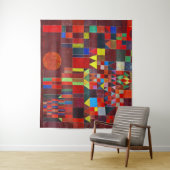 Castle en Sun, Paul Klee Wandkleed (In situ)