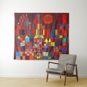 Castle en Sun, Paul Klee Wandkleed (In Situ (horizontaal))