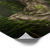 Castle Enchanted Forest Fantasy Art Poster (Hoek)