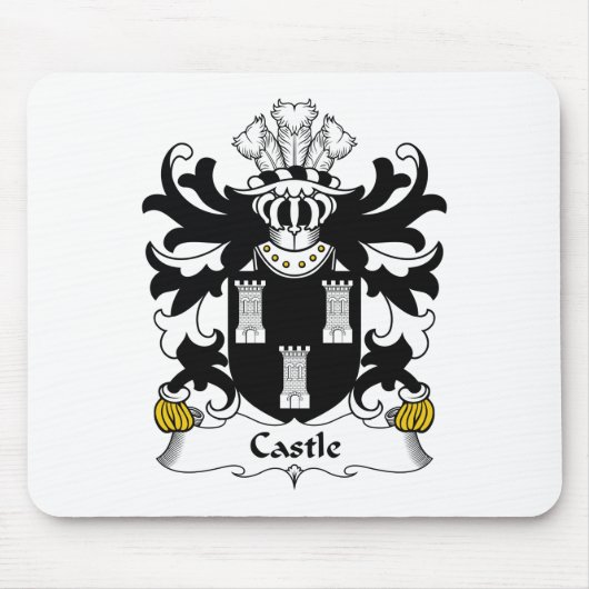 Castle Family Crest Muismat (Voorkant)