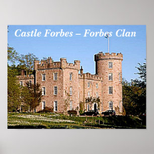 Castle Forbes - Forbes Clan Poster