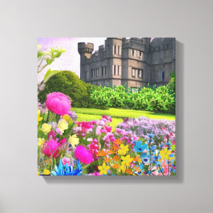 Castle Garden Canvas Afdruk