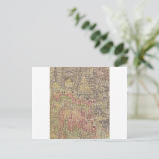 Castle Garden van Paul Klee Briefkaart (Staand voorkant)