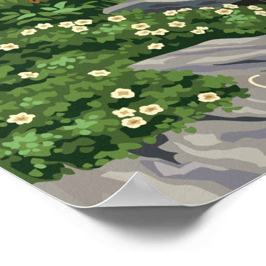 Castle Hill Lighthouse Poster (Hoek)