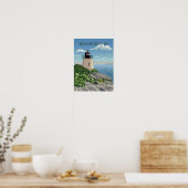 Castle Hill Lighthouse Poster (Keuken)