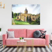 Castle Howard, York, Engeland Canvas Afdruk (Insitu (Woonkamer))