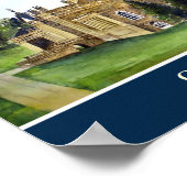 Castle Howard York Waterverf schilderen Poster (Hoek)