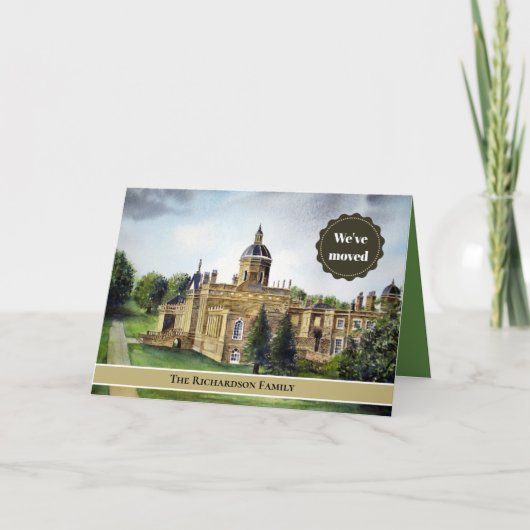 Castle Howard Yorkshire New Home We hebben Ann ver Aankondiging (Voorkant)