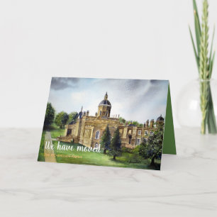 Castle Howard Yorkshire New Home We hebben verhuis Aankondiging