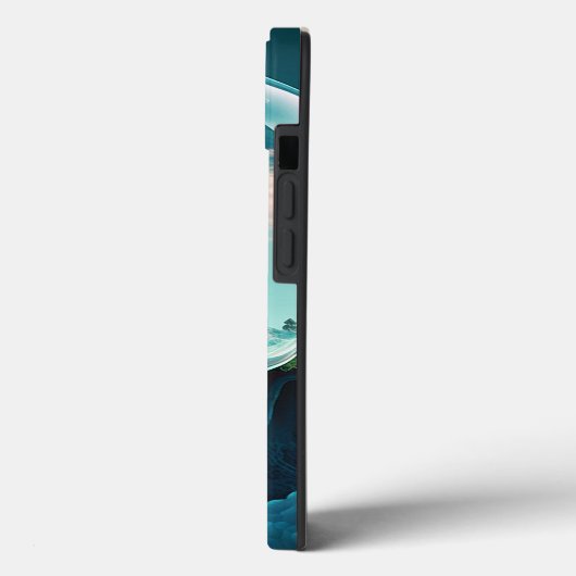 Castle in Crystal Ball Case-Mate iPhone Case (Achterkant / Links)