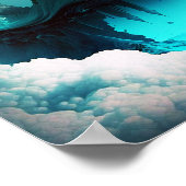 Castle in Crystal Ball Poster (Hoek)