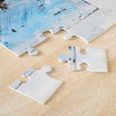 Castle in de herfst. Frankrijk. Legpuzzel (Zijkant)