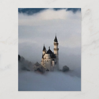 Castle in de wolken briefkaart