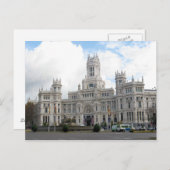 Castle in Madrid, Spain Postcard Briefkaart (Voorkant / Achterkant)