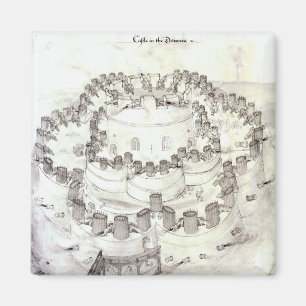 Castle in the Downes, 1539 Magneet