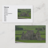 Castle Irlande Carte de visite (Devant / Derrière)