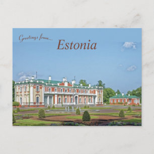 Castle Katharinental in Tallin Estland Briefkaart