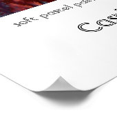 Castle Meadows, Abergavenny Print of Poster (Hoek)