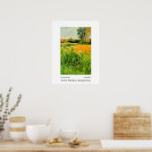 Castle Meadows, Abergavenny Print of Poster (Keuken)