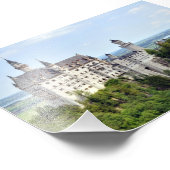 Castle Neuschwanstein Bavaria Duitsland Foto Afdruk (Hoek)