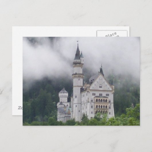 Castle Neuschwanstein Briefkaart (Voorkant / Achterkant)
