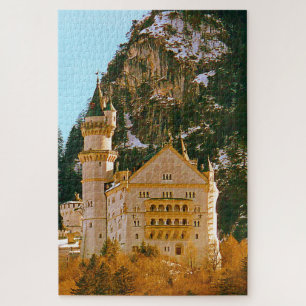 Castle Neuschwanstein Duitsland. Legpuzzel