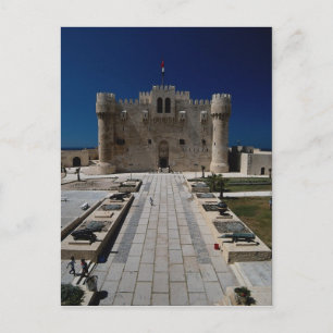 Castle of Qaitbay, Alexandrië, Egypte Briefkaart