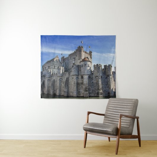 Castle of the Counts in Gent Wandkleed (In Situ (horizontaal))
